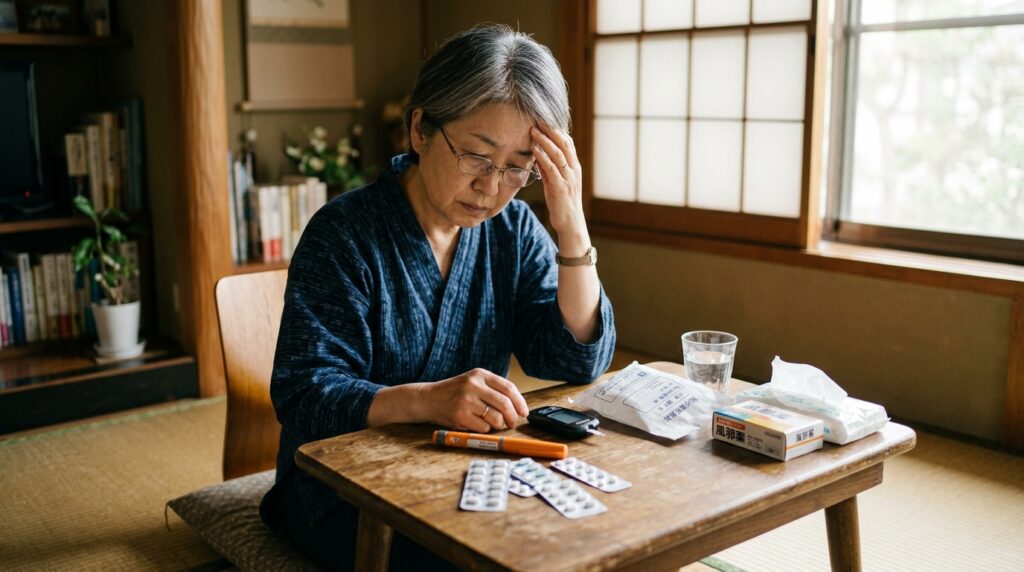 糖尿病のシックデイとは?体調不良時の薬の注意点を医師が解説
